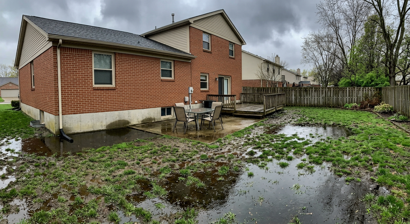 Drainage Fix before