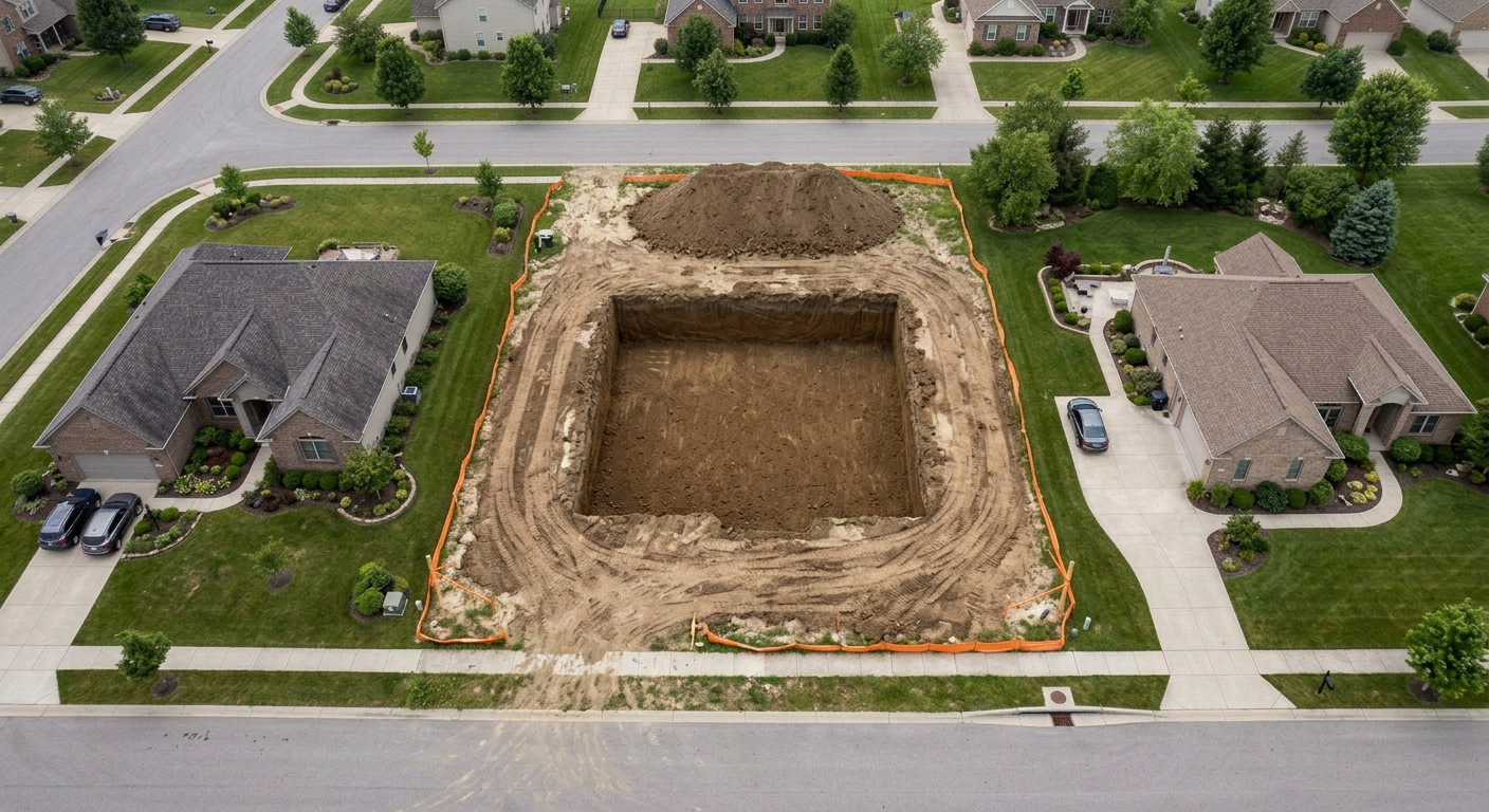 Finished Ground excavation project
